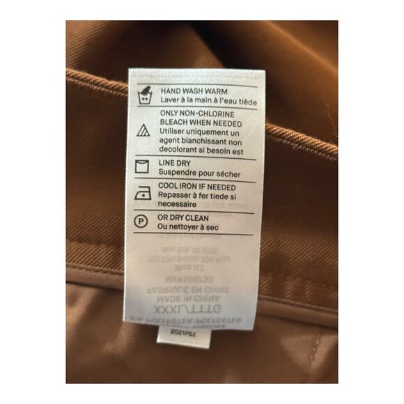 Vince Stovepipe Crop Pull-On Pants brown size XXXL - Picture 8 of 8